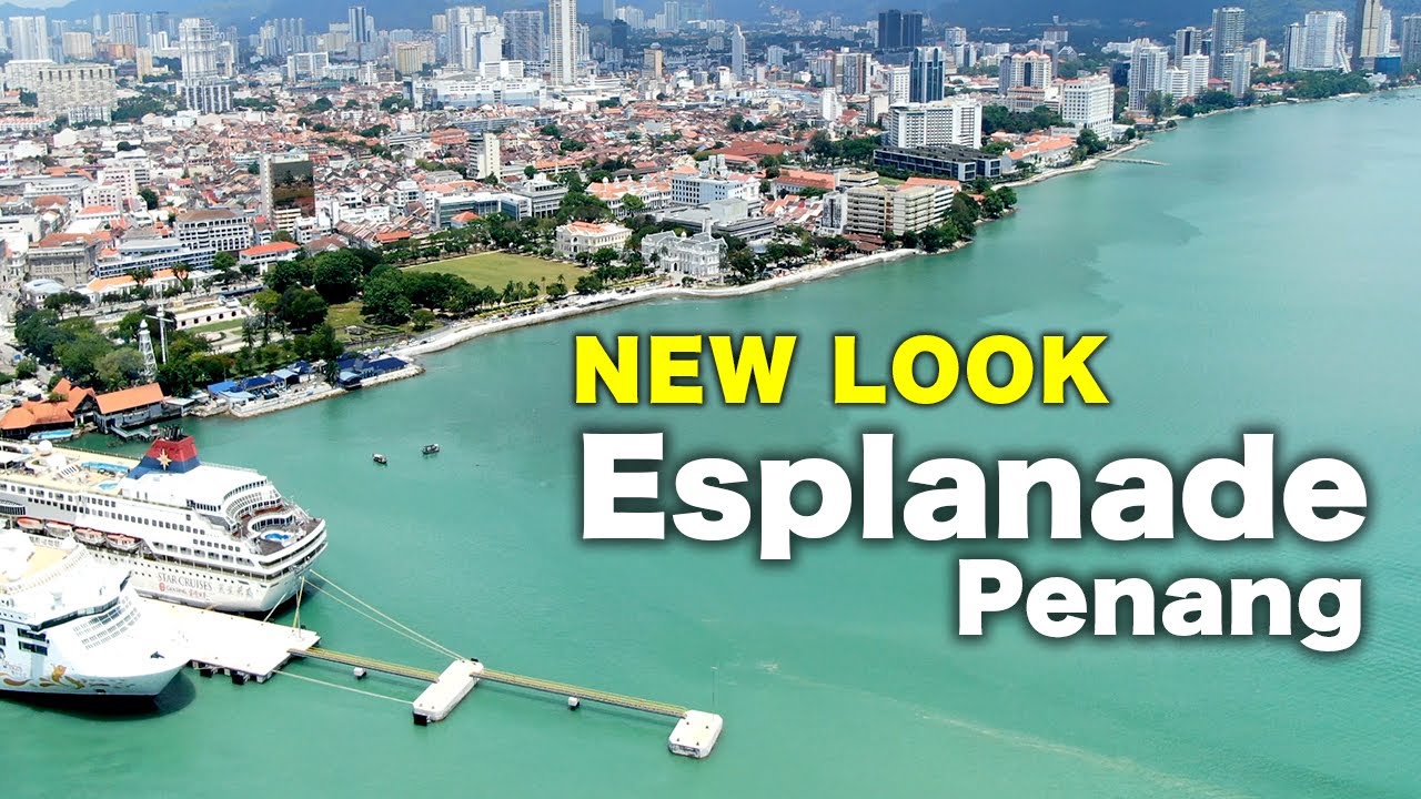 Experience the breathtaking views of Esplanade walkway, Penang