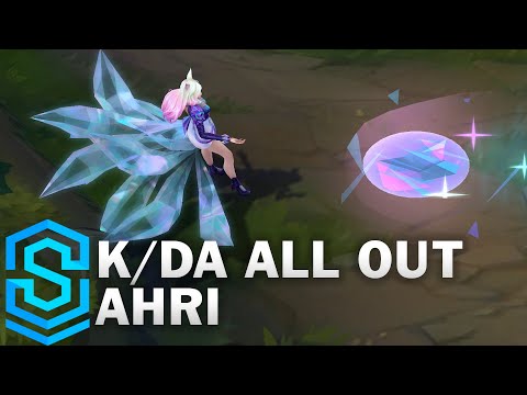 K/DA ALL OUT Ahri Skin Spotlight - Pre-Release - League of Legends