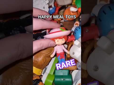 THE rarest MCDONALDS toys #mcdonalds #asmr #nostalgia #happymealtoys