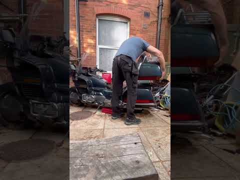 Goldwing trunk delete #shorts #motorcycle #fyp #foryoupage