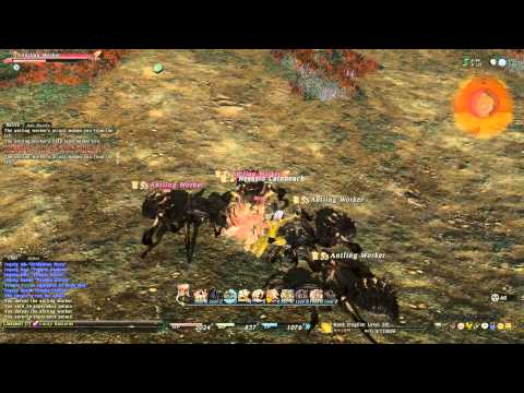 FFXIV - WAR level 30 job quest battle