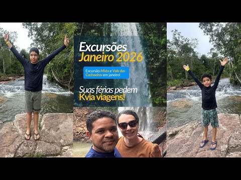 Excursão Vale das Cachoeiras, em Teixeirópolis/RO