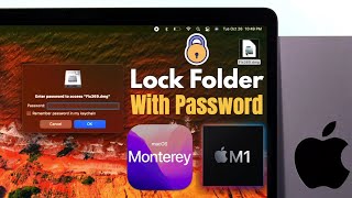 Lock a Folder on MacOS Monterey! [With Photos, Video, Files How to]