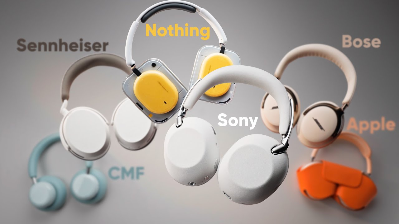 Лучшие полноразмерные наушники 2026 — сравниваем Sony, Apple, Nothing, Bose и Sennheiser
