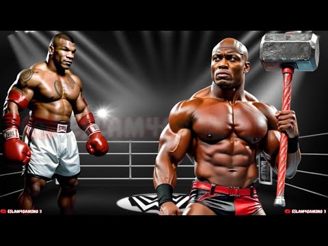 🎃Mike Tyson vs Bobby Lashley : Strength vs Speed Challenge!🎃