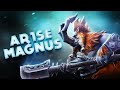 Dota 2 Great Magnus  Old RP Best RP Moments And ComeBack By Ar1se 7.36a !!