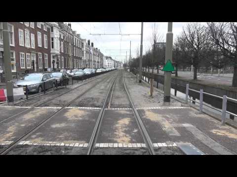 HTM tramlijn 9 Vrederust - Scheveningen Noorderstrand | GTL8 3122