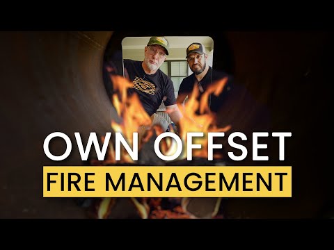 The Best Fire Management For A Beginner / For The Offset Smoker.