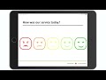 SurveyStance Customer Feedback Survey iPad App Demo