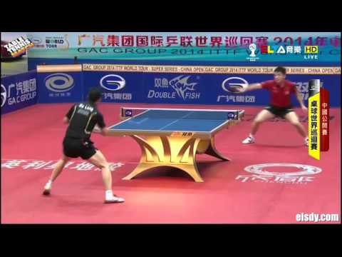 2014 China Open MS Semi Final - FAN Zhendong vs MA Long (6 set)