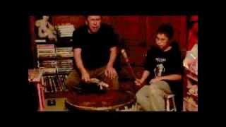 Anishinabe song.eagle song ...migizi nagamowin....My grandson sings with me Eagle song .