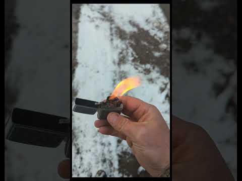 STOP WASTING MONEY ON ZIPPO FLUID? (DON'T TRY THIS AT HOME)