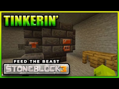 Tinker and Alloys!! - Stone Block 3 - Episode 4