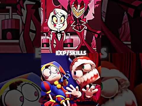 ALASTOR & CHARLIE VS CAINE & POMNI | #hazbinhotel #digitalcircus #series #wisedit #ARGON