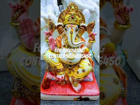 Stone ganesh statue