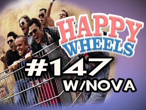 Happy Wheels w/Nova Ep.147 - JOHNNY KNOXVILLE EDITION