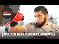 Ali Abdelaziz says Charles Oliveira can only beat Islam Makhachev with a lucky punch | ESPN MMA