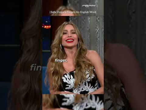 Sofia Vergara Forgets The Word 'Redemption'