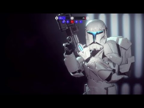 Star Wars Battlefront II* 55 Clone commando killstreak on naboo (Capital supremacy)