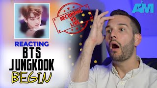 Download lagu VOCAL COACH reacts to BEGIN by Jungkook from BTS mp3