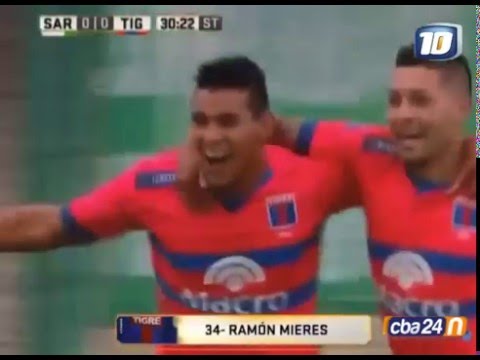 SARMIENTO 0 TIGRE 1│FECHA 15│PRMERA DIVISION 2016