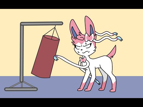Sylveon goes to the Gym || Pokemon Animatic