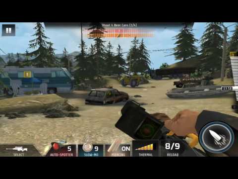 Kill Shot Bravo Region 13 Primary Mission 2 - Shoot 4 Beer Cans