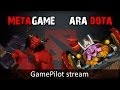 MetaGame + Ara Dota стрим на GamePilot 13.02 часть 1 ...