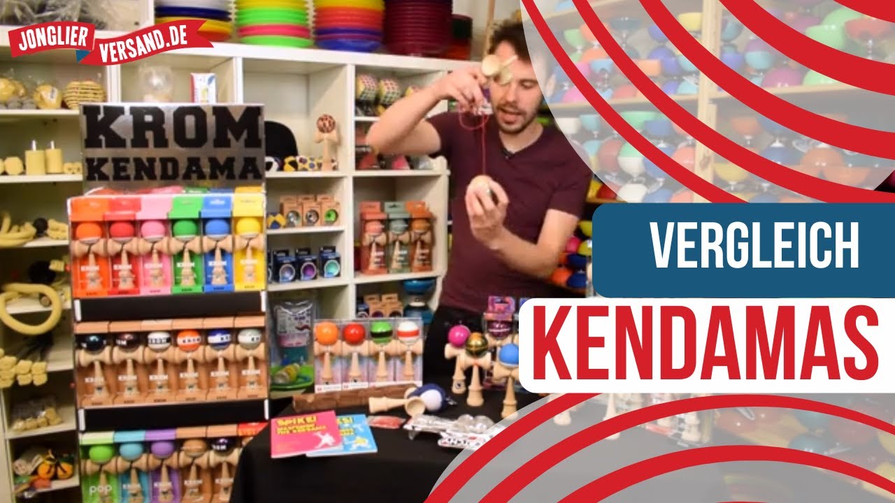 product video KROM Kendama Unity - Equilibrium - orange