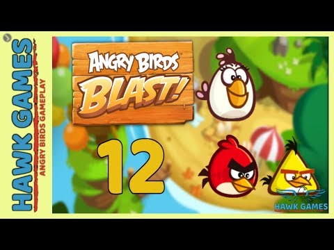 Angry Birds Blast 💥 Level 12 - 3 Stars Walkthrough, No Boosters