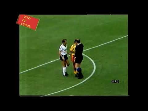 CESENA LECCE 2-1 FULL MATCH SERIE B 86-87 SPAREGGIO PROMOZIONE IN A