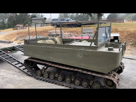 T24 Studebaker Weasel, a new addition to the Motor Pool