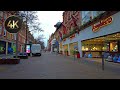 Leicester FEBRUARY 2024 Morning Walk 09:00 AM City Walking Tour (4K 60FPS)