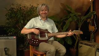 Video thumbnail for Coral Sitar from 1968  presented by Vintage Guitar Oldenburg and Tobias Hoffmann. by Vintage Guitar Oldenburg