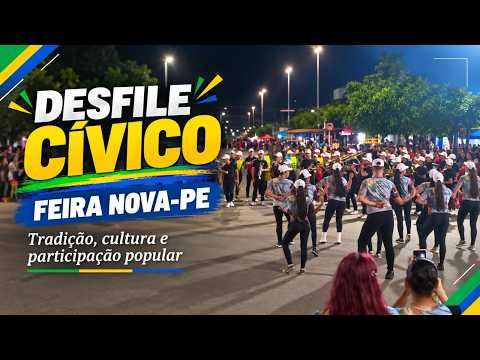 🇧🇷 AO VIVO | Desfile Cívico de Feira Nova-PE 2026