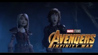 How to Train Your Dragon 3 Trailer - ( Avengers: Infinity War Style )