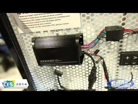Kicker Power Sports PXiBT50.2 Bluetooth Amplifier | CES 2014