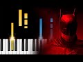 The Batman (2022) - Main Theme - Piano Tutorial