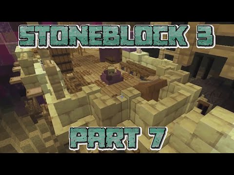 Outsourcing Disaster in Minecraft Stoneblock 3!