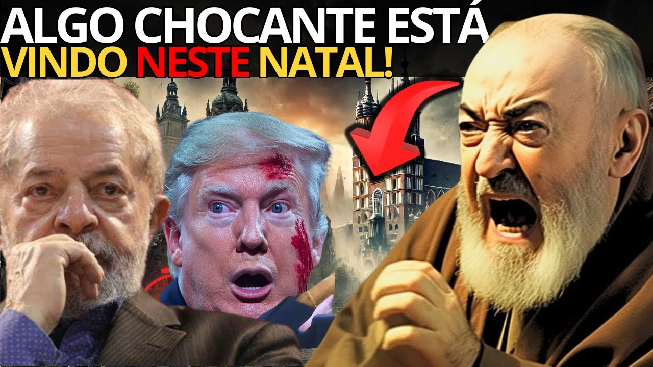 URGENTE! A TERRÍVEL PREVISÃO DE PADRE PIO PARA O NATAL NO BRASIL!