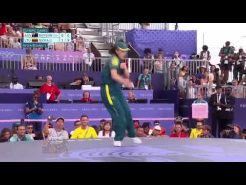 Full video - australian Breakdancer raygun