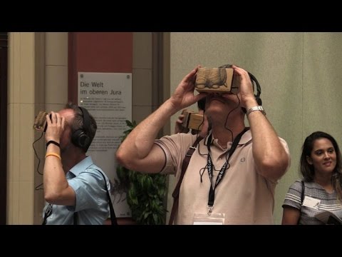 Dinosaurs roar into life in Berlin thanks to virtual reality