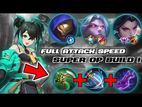 WANWAN INSANE ATTACK SPEED BUILD ! (MUST TRY THIS BUILD) - MLBB | WANWAN GAMEPLAY