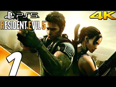 Resident Evil 5 (PS5) - Gameplay Walkthrough Part 1 - Prologue (4K 60FPS)