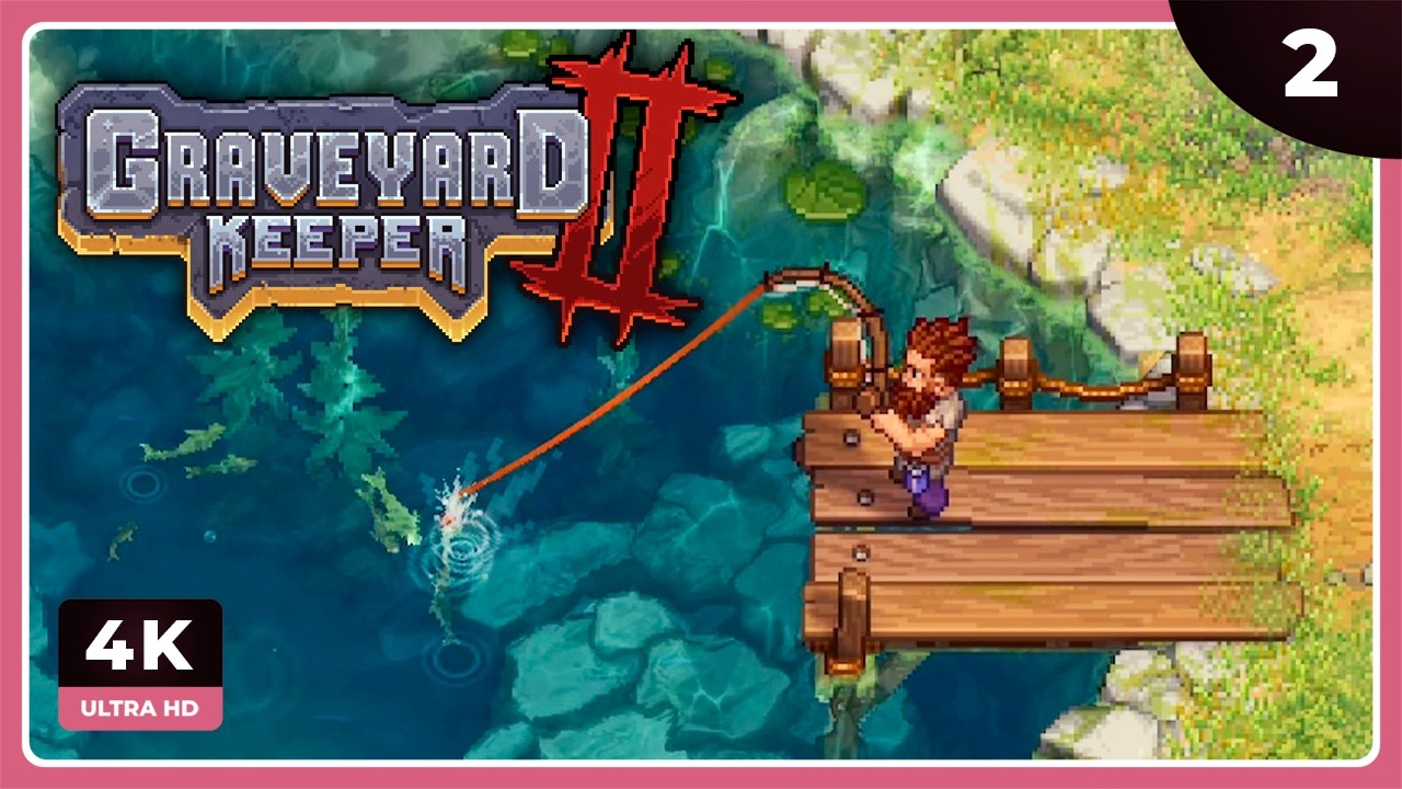 GK #2 | TENEMOS CAÑA DE PESCAR | GRAVEYARD KEEPER 2 Gameplay Español