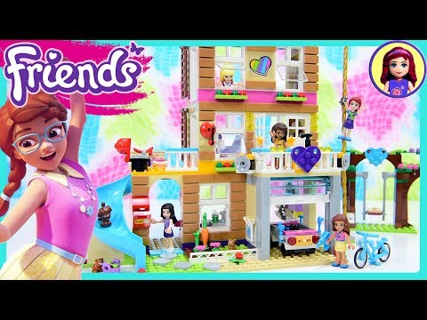 Lego Friends Friendship House Part 2 Clubhouse Build Review Silly Play