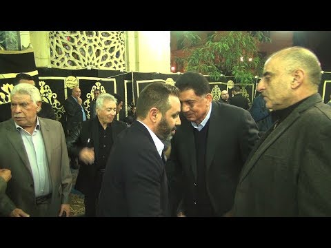 حازم إمام و"الصقر" و"المعلم" ونجوم الكرة المصرية في عزاء الكابتن أحمد رفعت