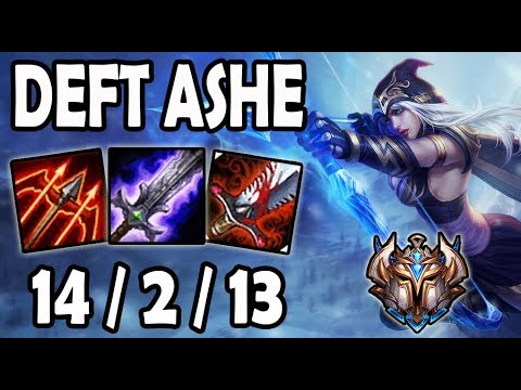 Deft ASHE vs KAISA [ ADC ] Lol Challenger Korea