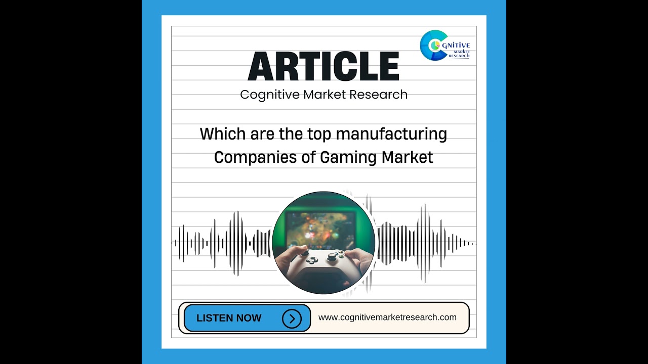 Which are the top manufacturing Companies of Gaming Market