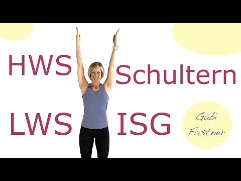 💡37 min. Physio-Fitness für Schulter, HWS, LWS, ISG